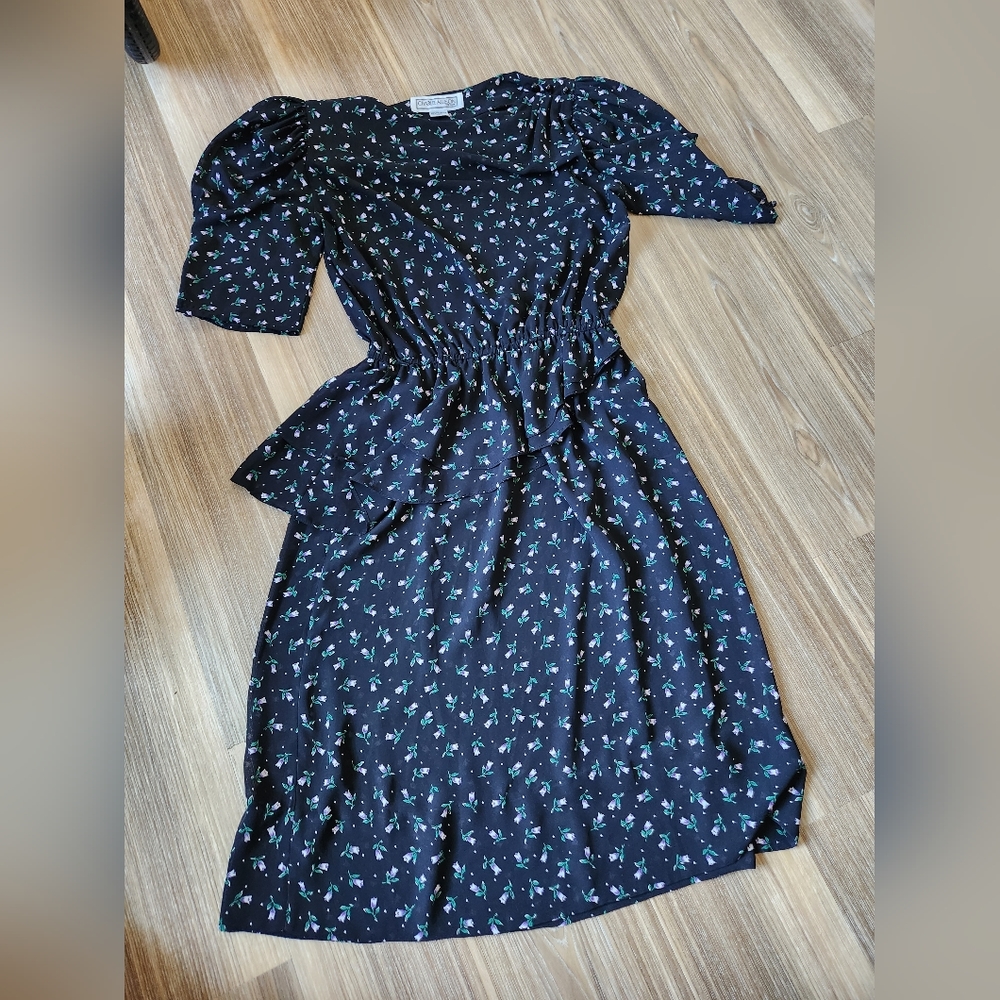 Vintage floral dress